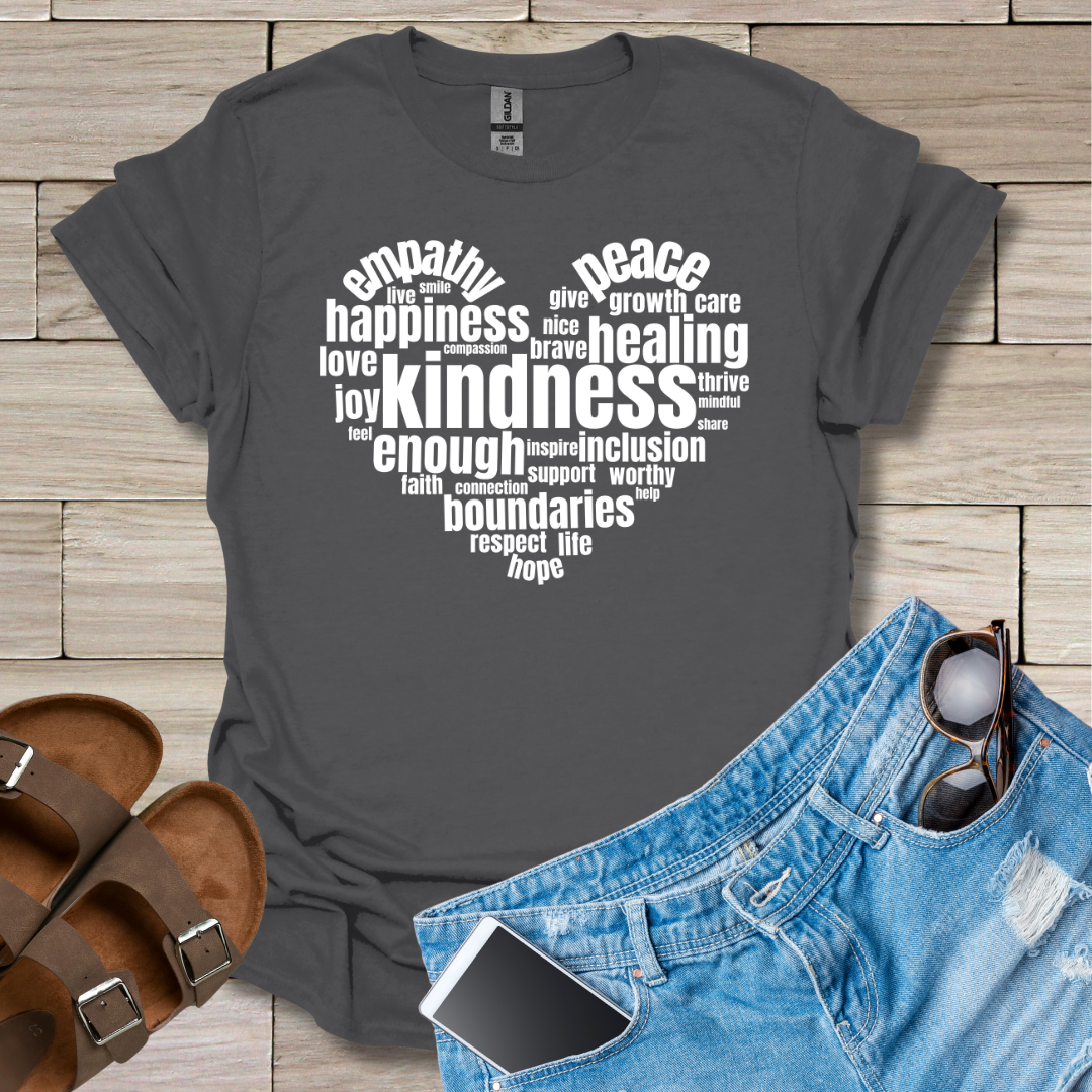 Kind Words Heart T-Shirt