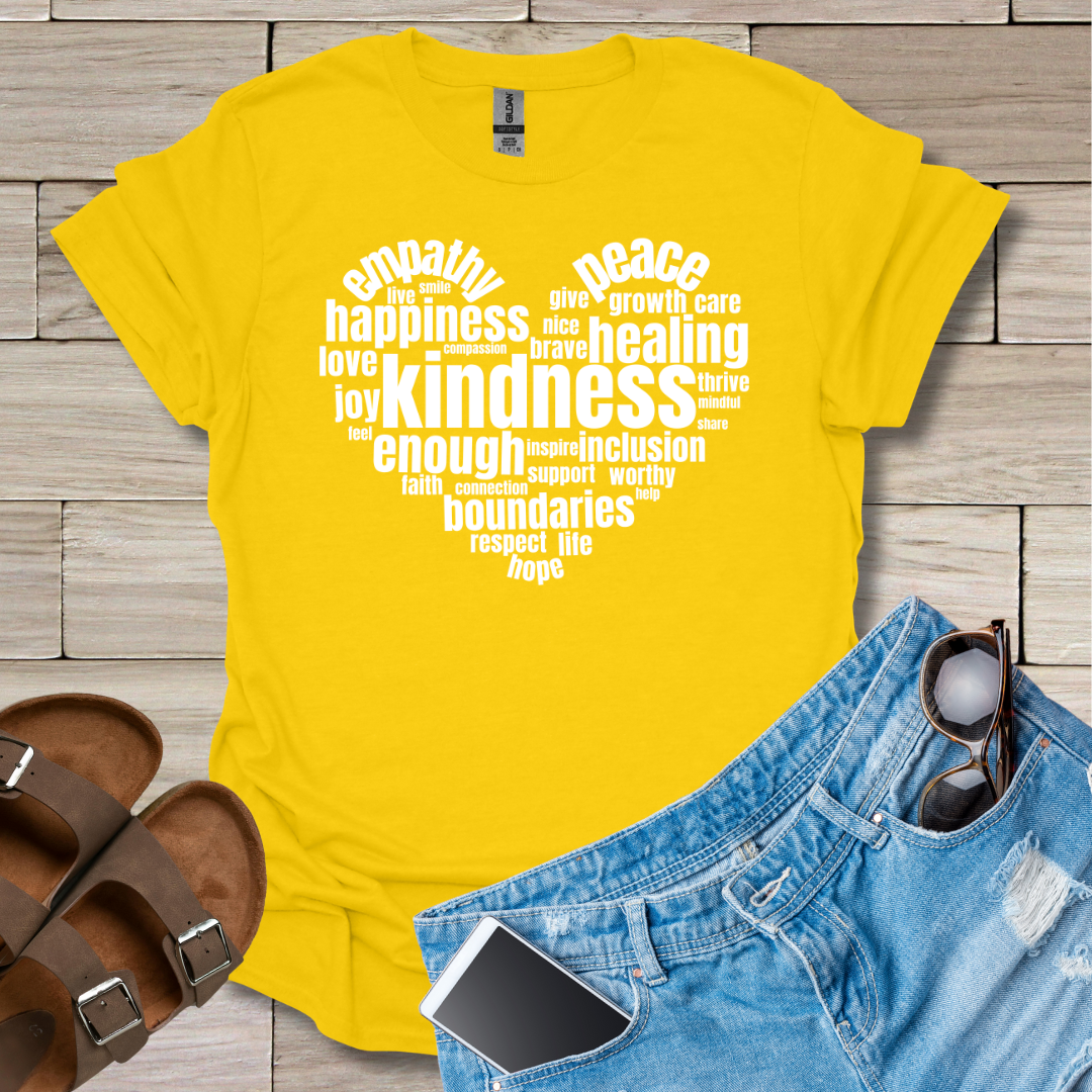 Kind Words Heart T-Shirt
