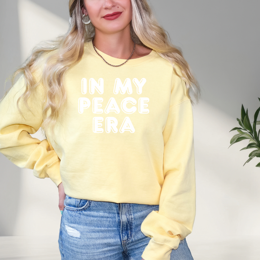 In My Peace Era Sweatshirt (Butter)