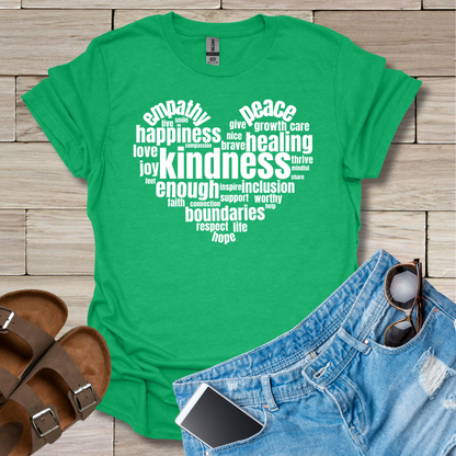 Kind Words Heart T-Shirt