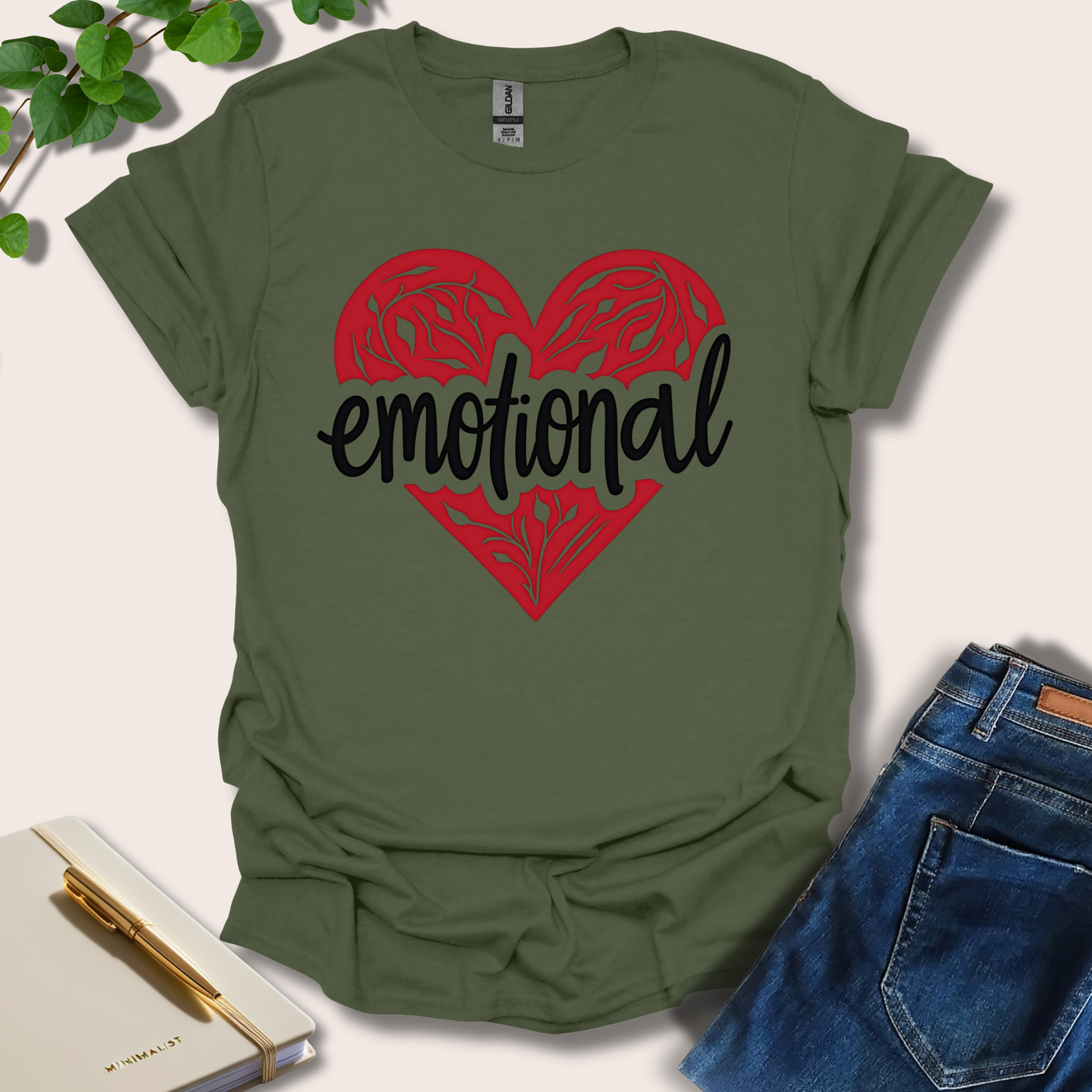 Emotional Heart T-Shirt