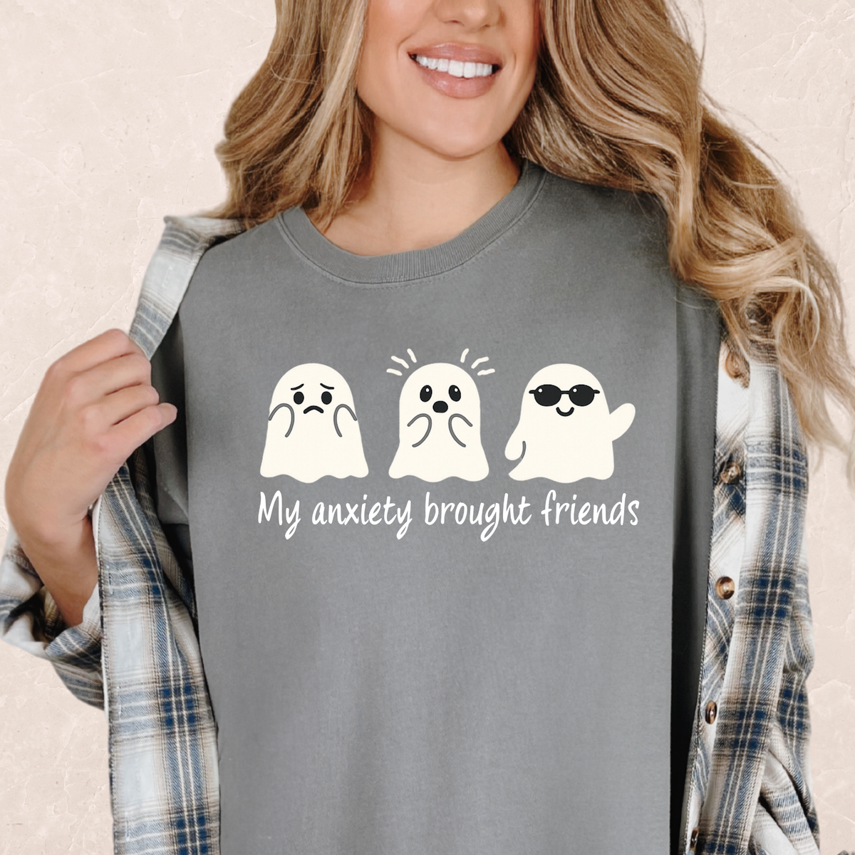 My Anxiety Brought Friends T-shirt