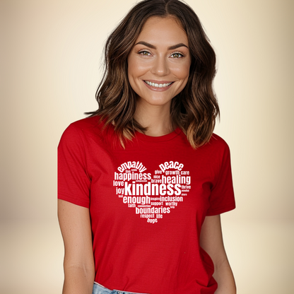 Kind Words Heart T-Shirt