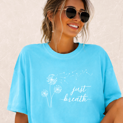 Just Breath Dandelion T-shirt