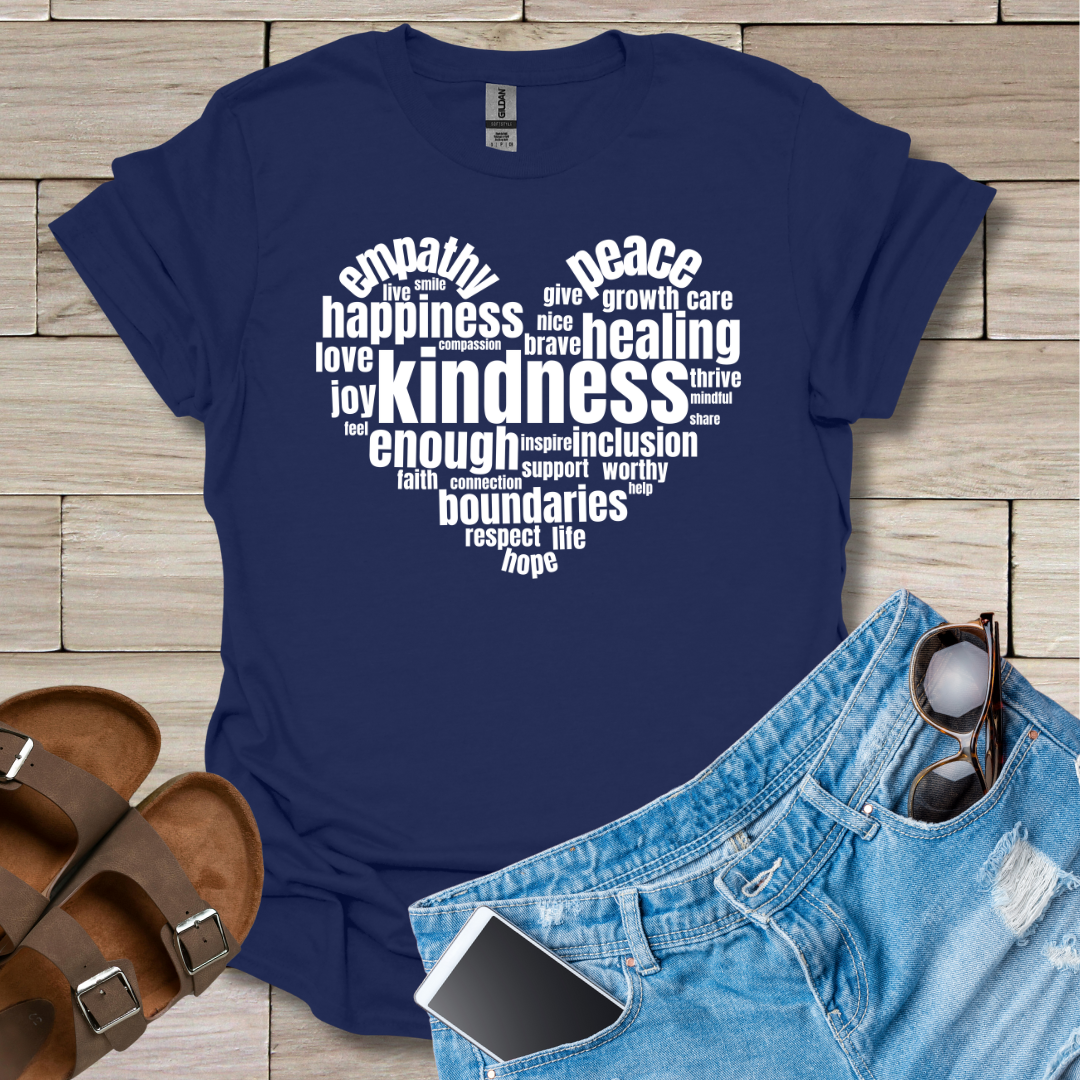 Kind Words Heart T-Shirt