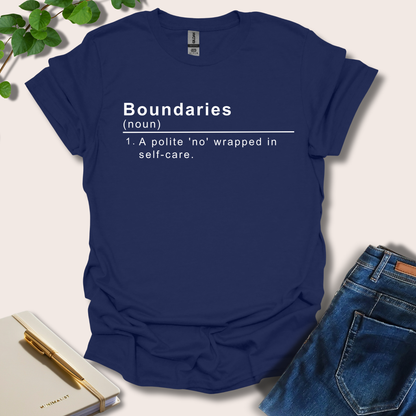 Definition of Boundaries T-Shirt