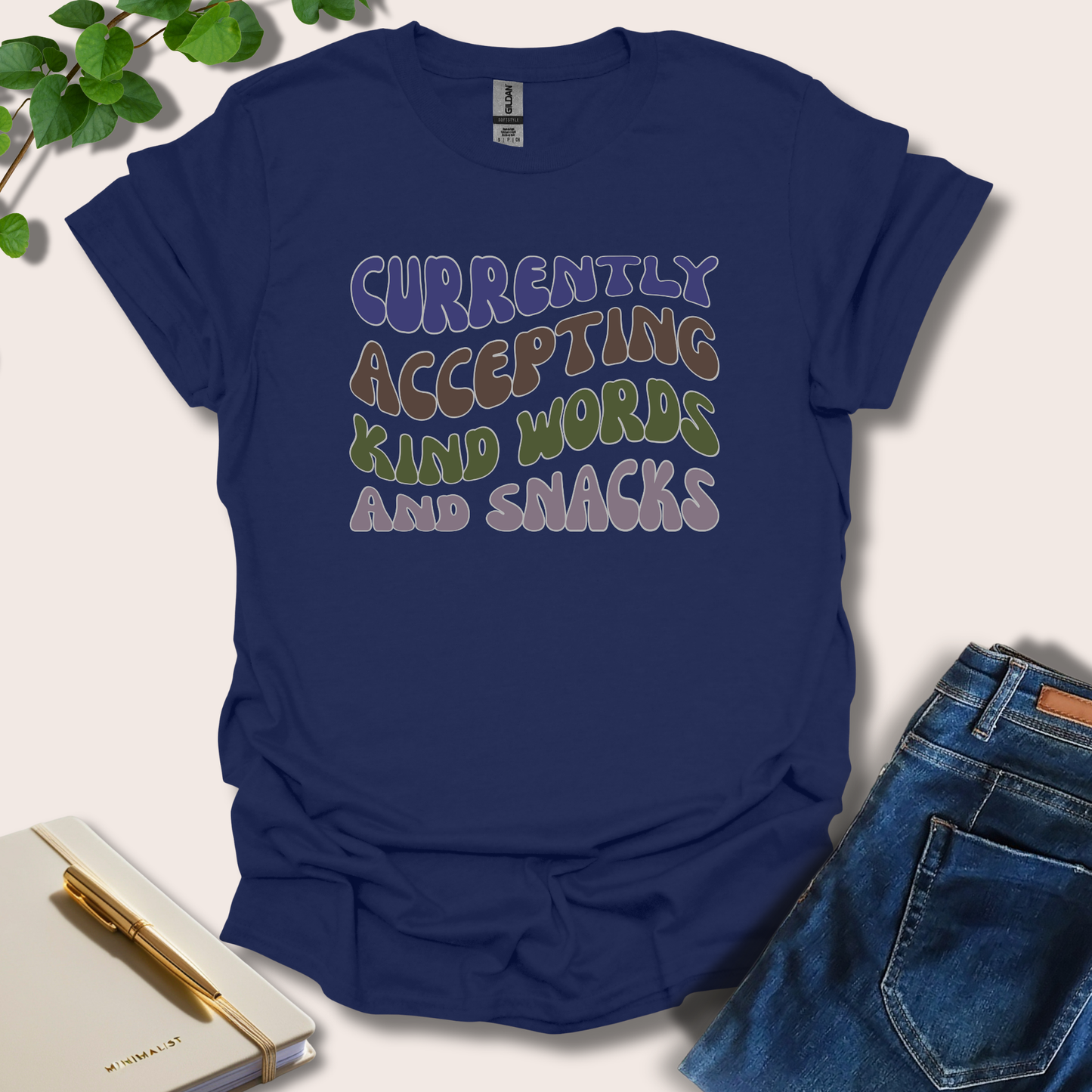 Currently Accepting Kind Words And Snacks T-Shirt