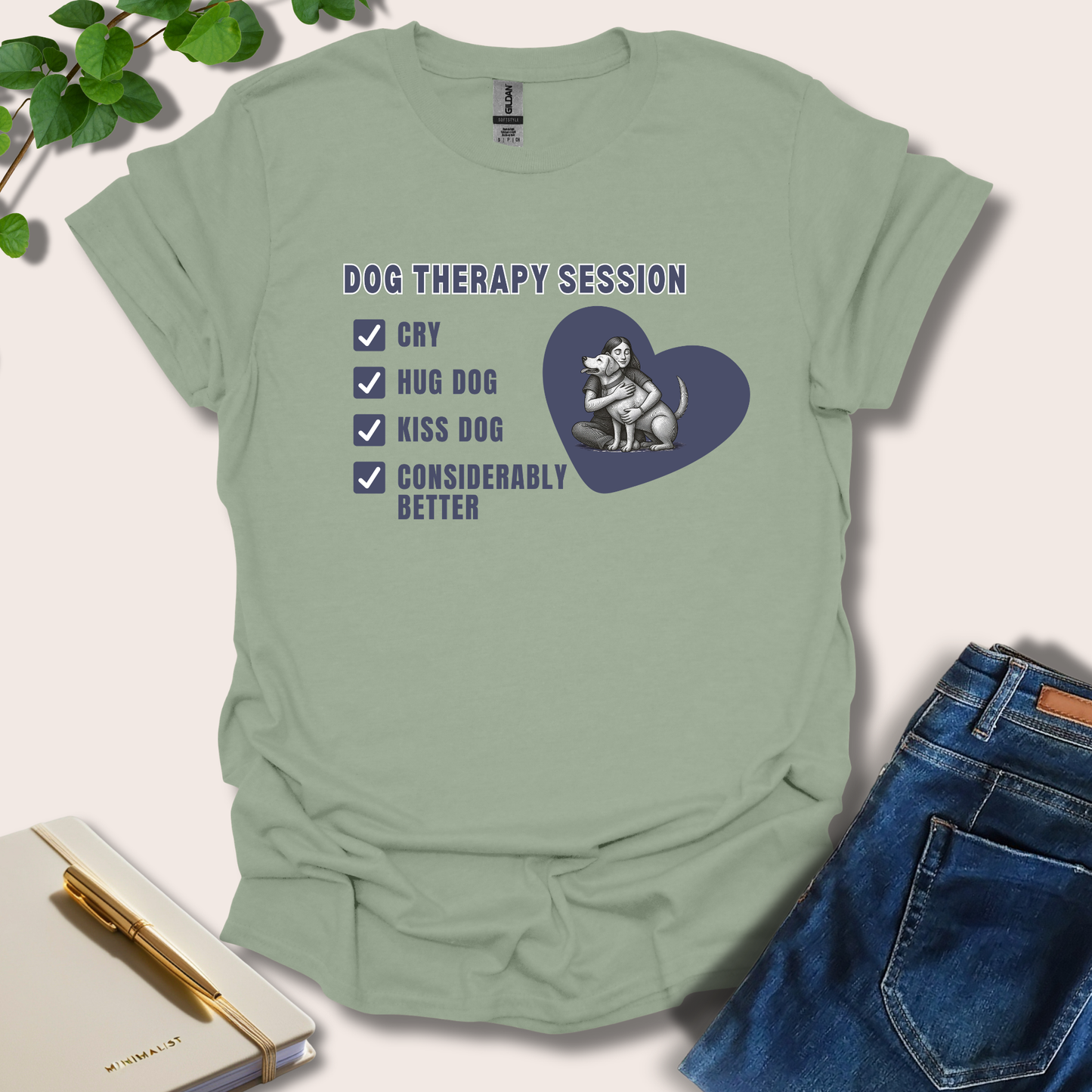 Dog Therapy Session T-Shirt