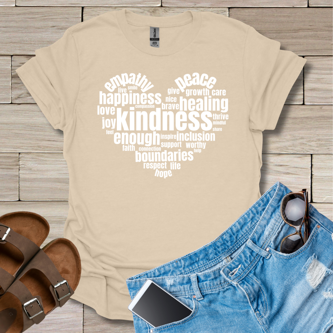Kind Words Heart T-Shirt