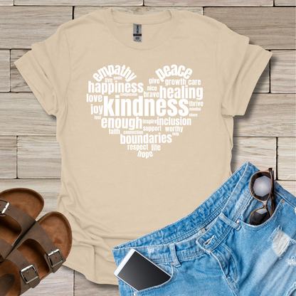 Kind Words Heart T-Shirt
