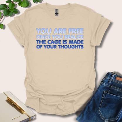 You Are Free (Bubble Letters) T-Shirt