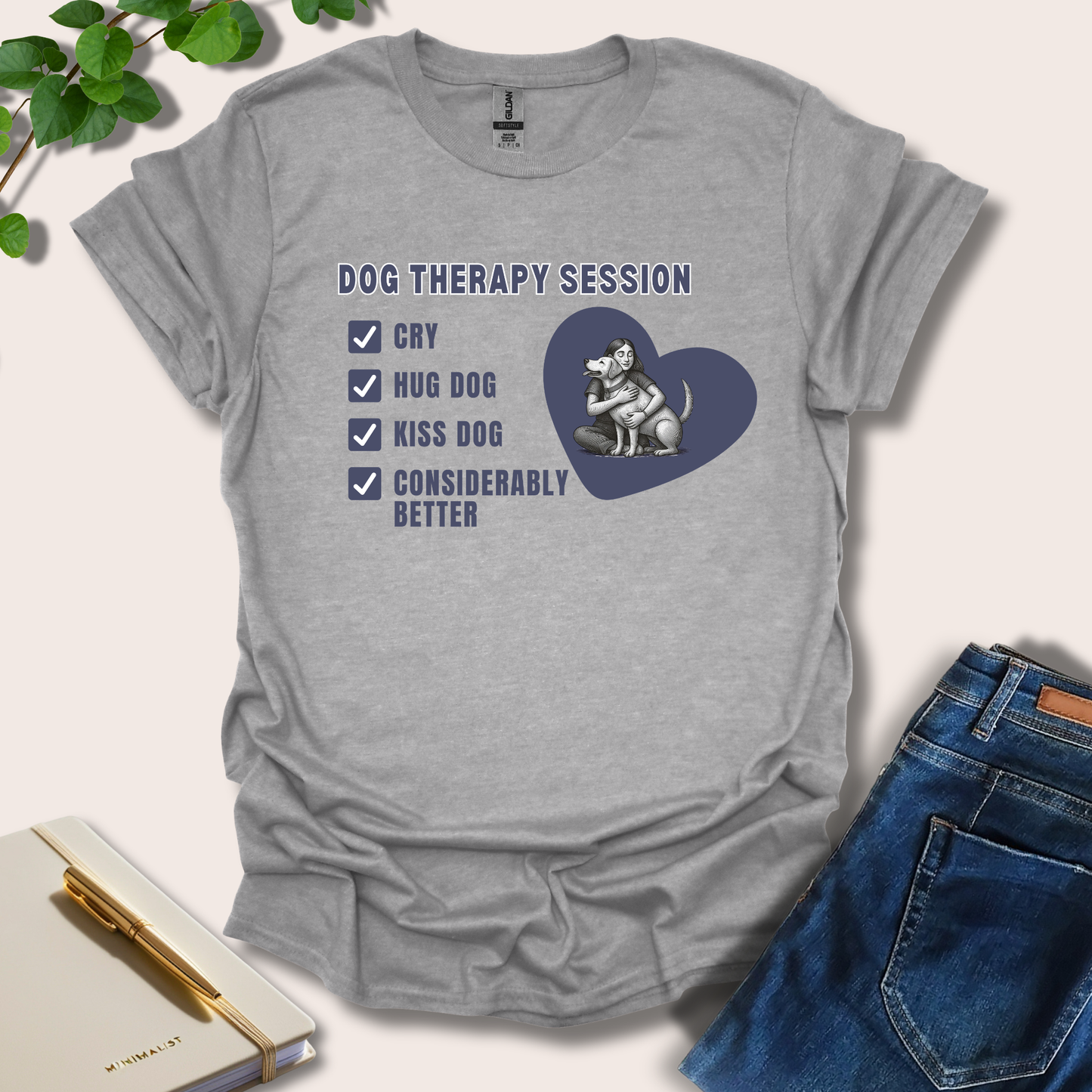 Dog Therapy Session T-Shirt
