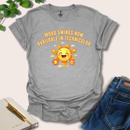 Mood Swings Now Available In Technicolor T-Shirt