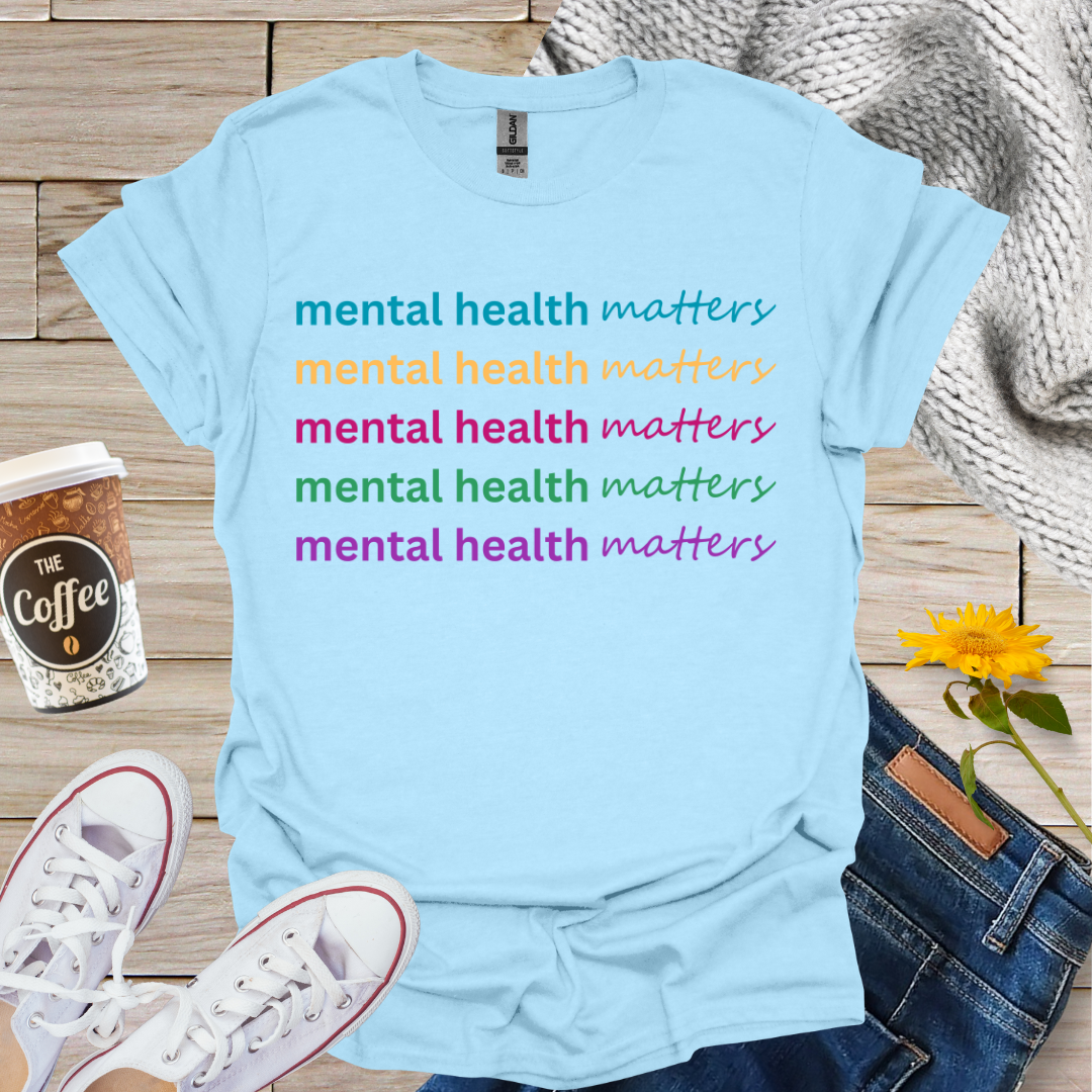 Mental Health Repeated T-Shirt