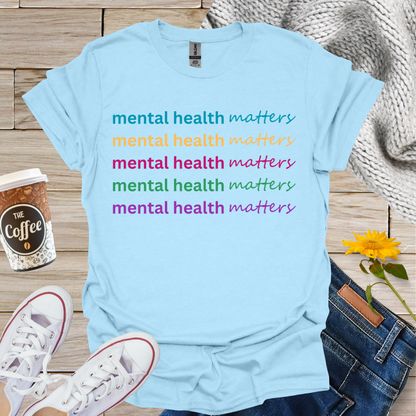 Mental Health Repeated T-Shirt