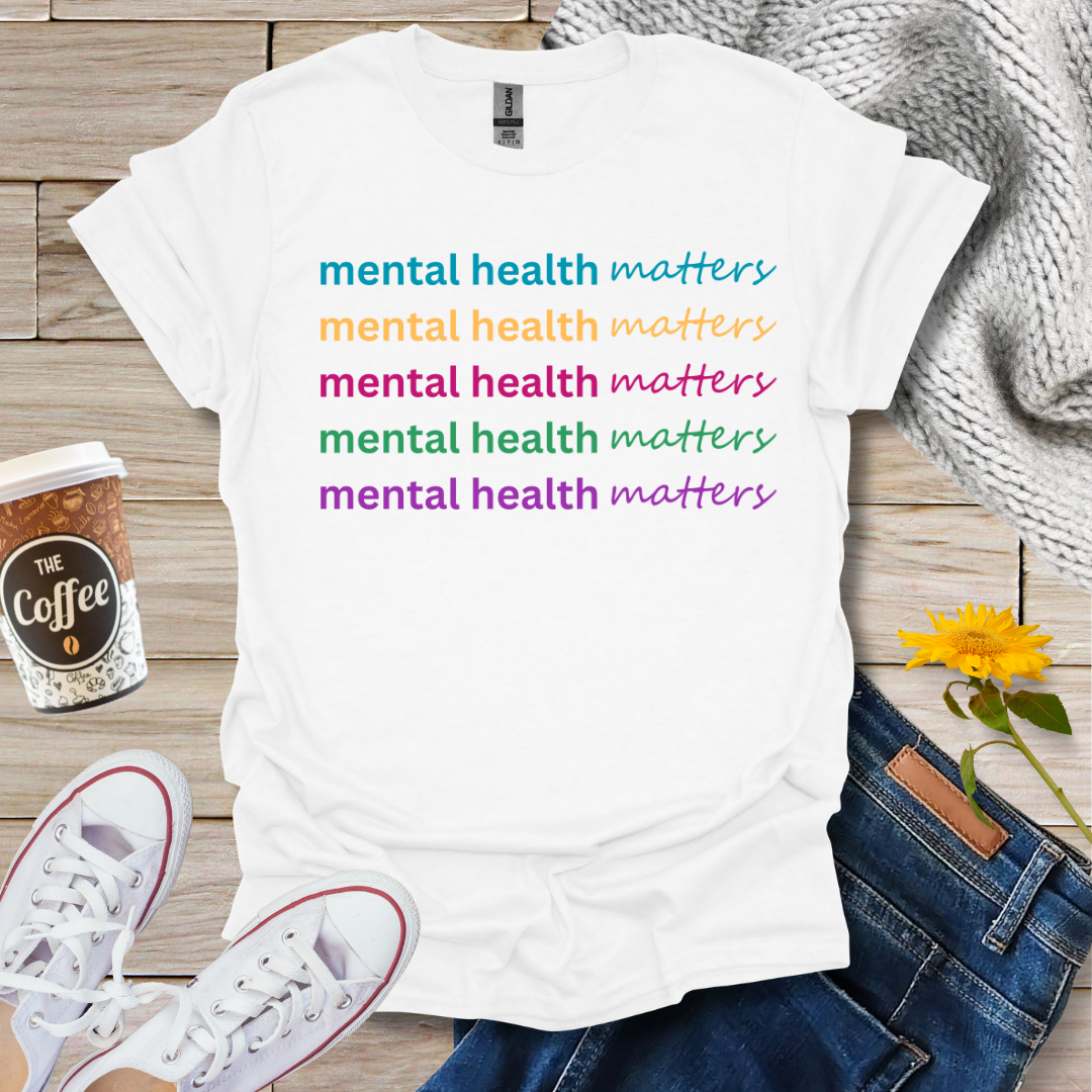 Mental Health Repeated T-Shirt