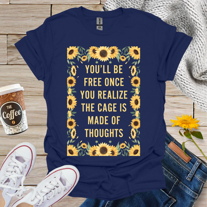 You'll Be Free Sunflower T-Shirt