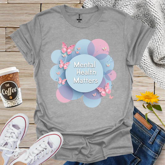 Mental Health Flower T-Shirt