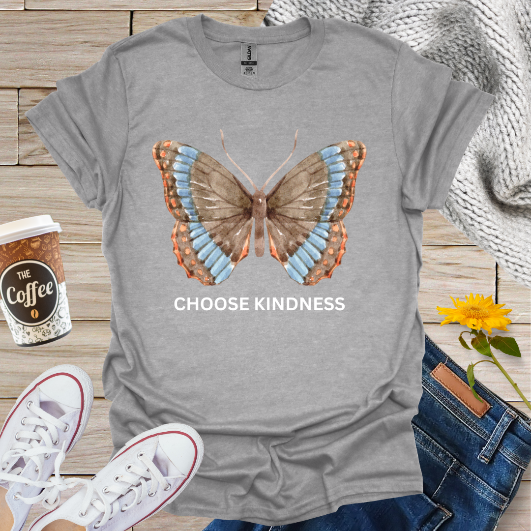 Choose Kindness Butterfly T-Shirt