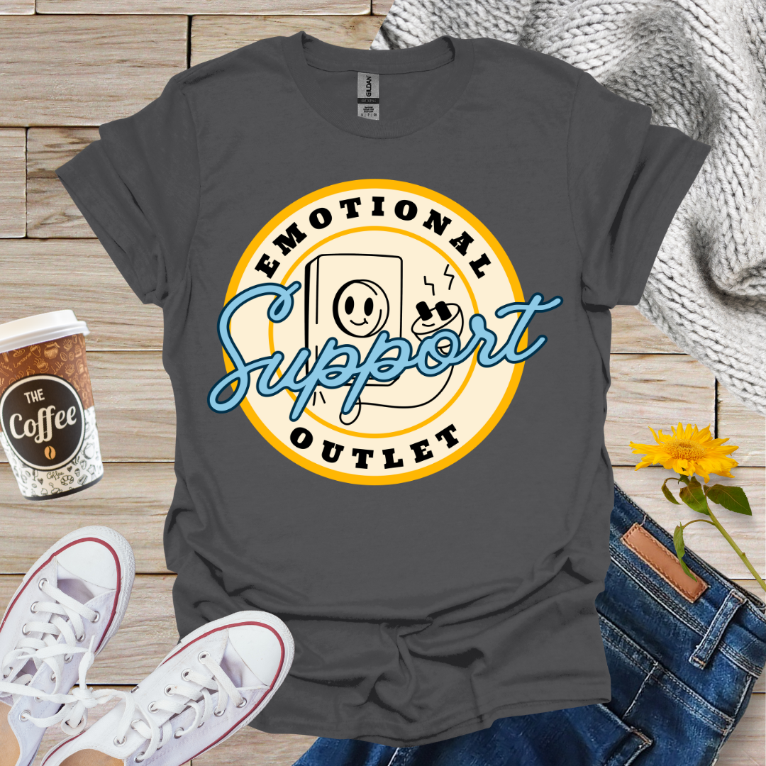 Emotional Support Outlet T-Shirt