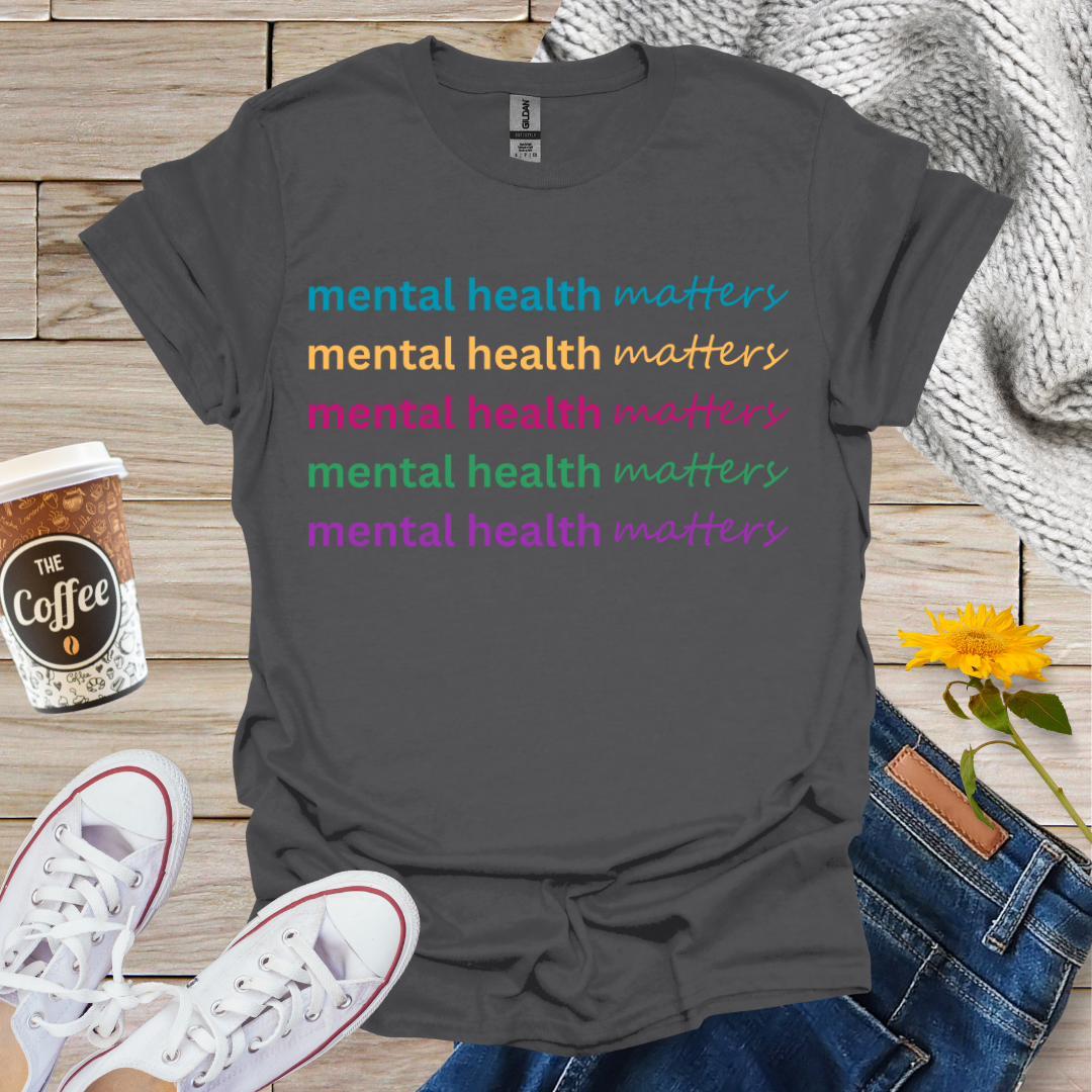 Mental Health Repeated T-Shirt