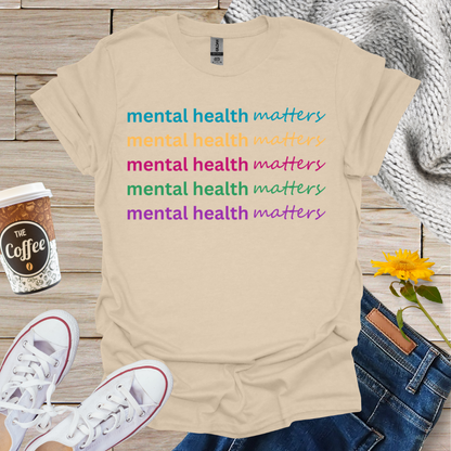 Mental Health Repeated T-Shirt