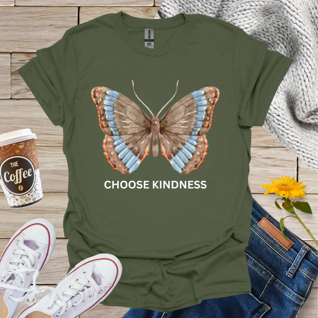 Choose Kindness Butterfly T-Shirt