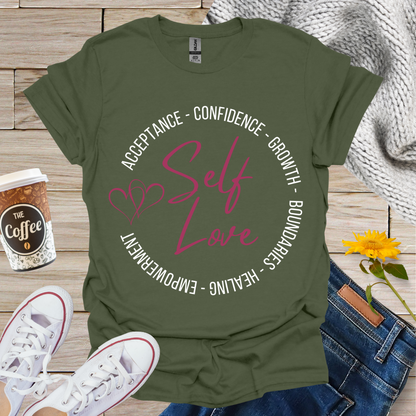 Love Acceptance Confidence T-Shirt