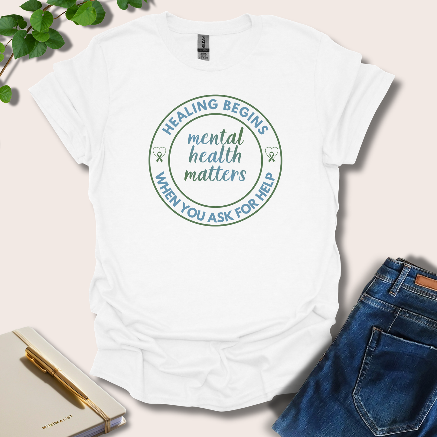 Healing Begins When You Ask For Help T-Shirt