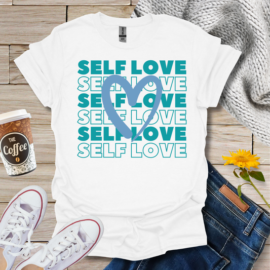 Self Love with Heart T-Shirt